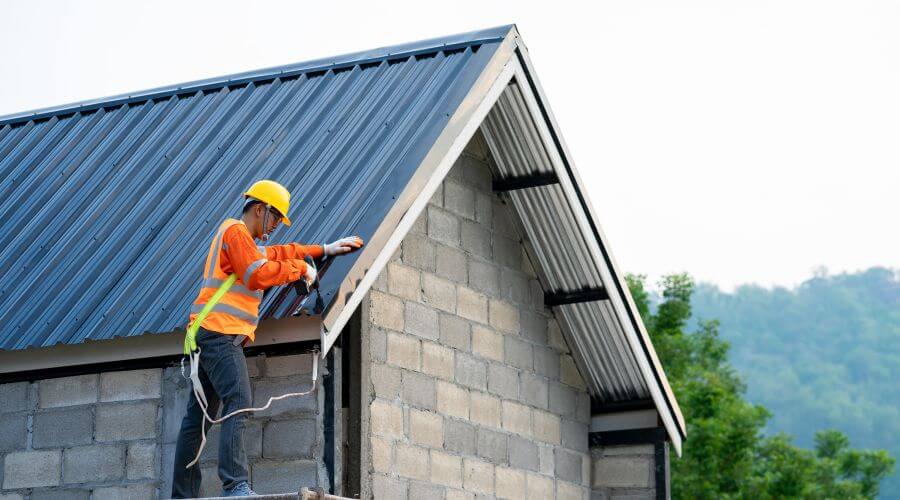 Professional metal roof installation in Neshanic Station, NJ